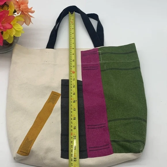 Barnes & Noble Canvas Tote Bag TOT6163 - Picture 2 of 8